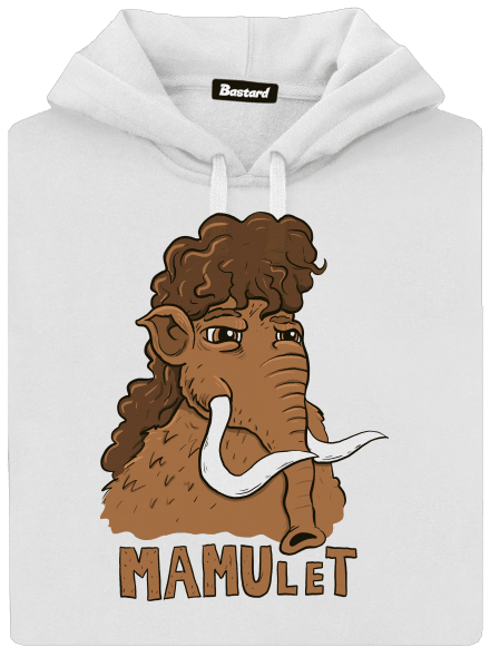 Mamulet dámská mikina klokanka White