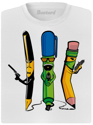 Psací gang dámské sportovní tričko White