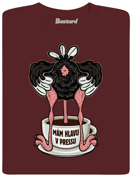 Mám hlavu v pressu pánské tričko Chocolate