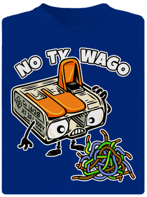 Wago svorka pánské sportovní tričko Royal Blue Mal