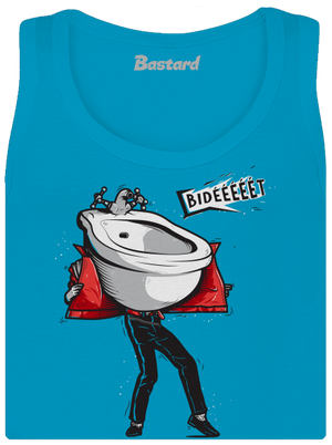 Bidet dámské tílko klasické Blue Atol