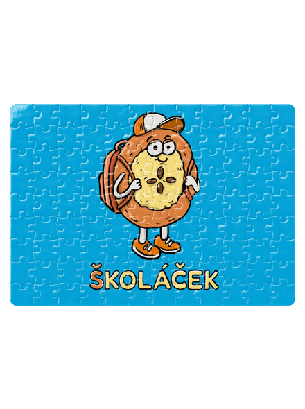 Školáček puzzle White