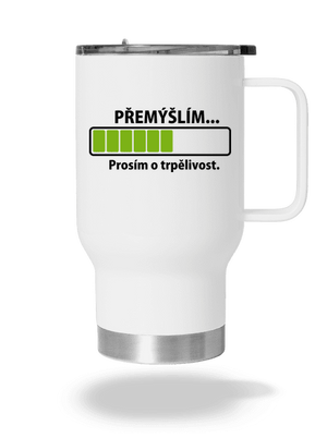 Přemýšlím termohrnek White