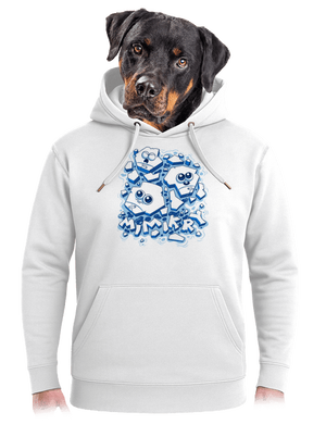 Ledové mimikry unisex mikina premium Snowwhite