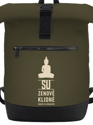 Su zenově klidné batoh Military Green