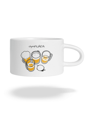 Pijáda hrnek makronka White