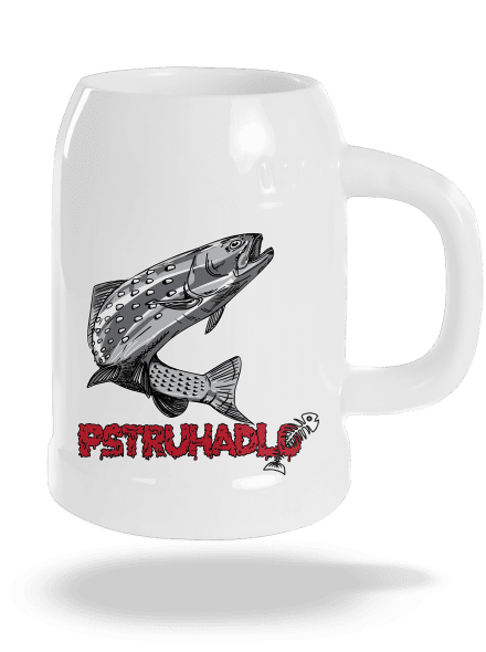 Pstruhadlo půllitr White