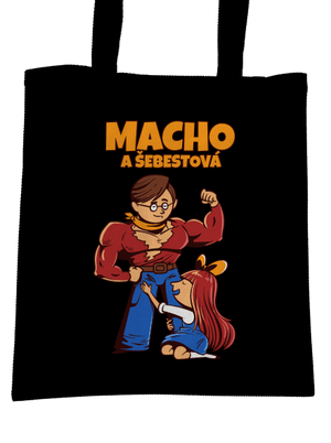 Macho a Šebestová taška Black
