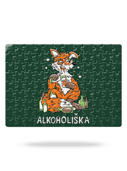 Alkoholiška puzzle White