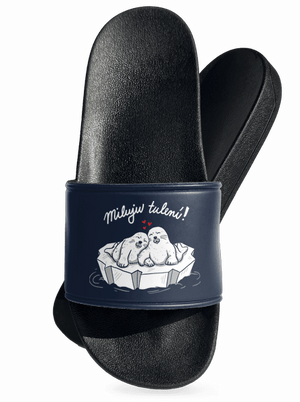 Miluju tulení pantofle Navy