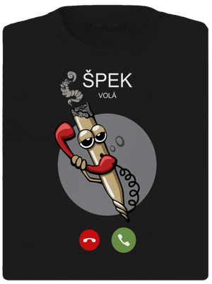 Špek volá dámské sportovní tričko Black