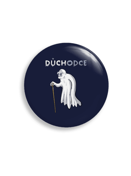 Duch důchodce placka uni