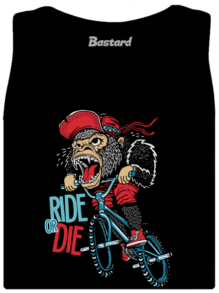 Ride or die dámské tílko klasické Black