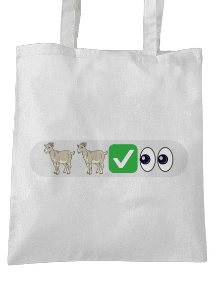 Emoji taška White