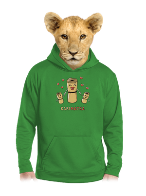 Karimatka dětská mikina klokanka Kelly Green AWD