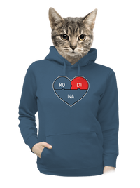 dámská mikina klokanka