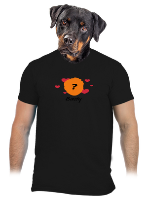 Moje láska pánské tričko Black