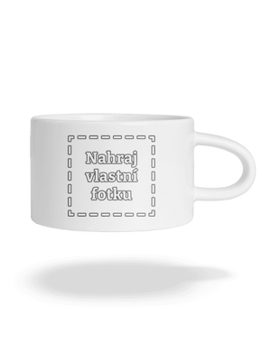 Vlastní potisk hrnek makronka White