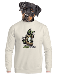 unisex mikina bez kapuce