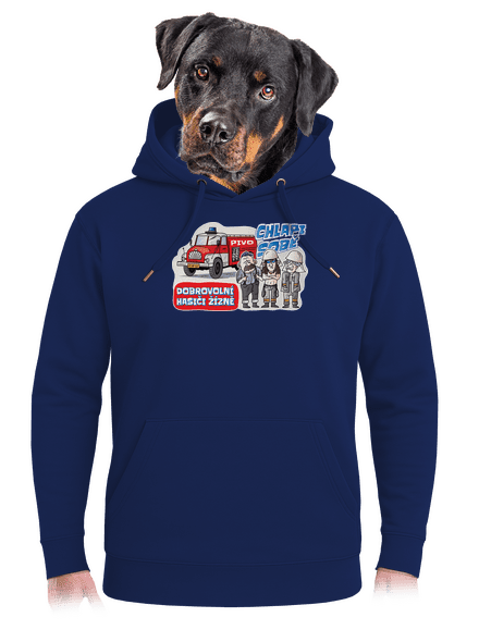 Hasiči žízně unisex mikina premium Navy