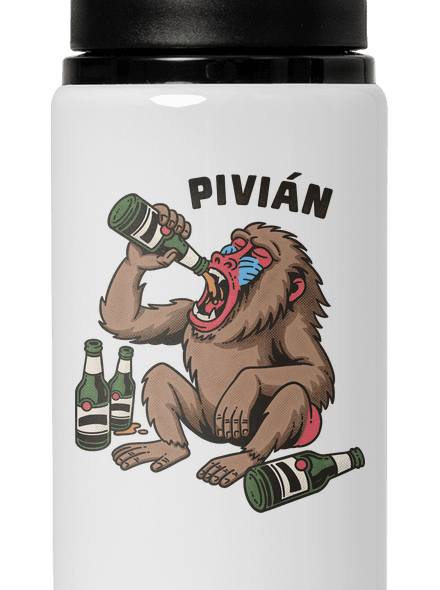 Pivián lahev na vodu White