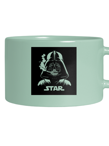 Darth Star hrnek makronka Mint Macaron