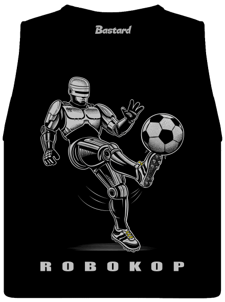 Robokop dámské tílko volné Black