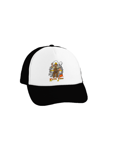 Kutil Jones kšiltovka truckerka Black cap