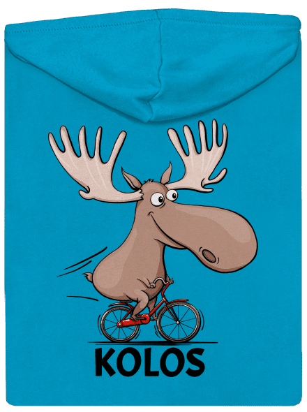 Kolos dámská mikina na zip Blue Atol