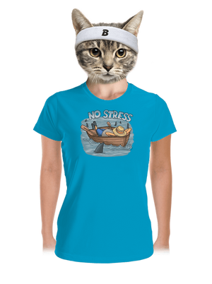 No stress dámské sportovní tričko Blue Atol