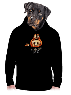 Dlabubu na to pánská mikina klokanka Black