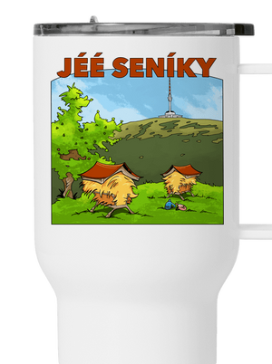 Jeseníky termohrnek White