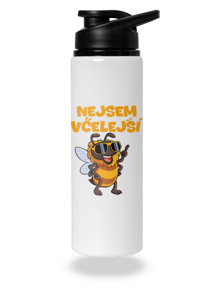 Nejsem včelejší lahev na vodu White
