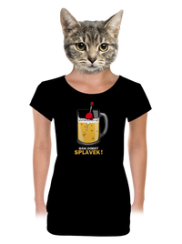 dámské tričko s lemem