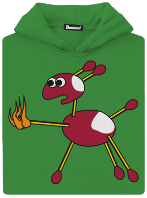 Kaštany dětská mikina klokanka Kelly Green AWD