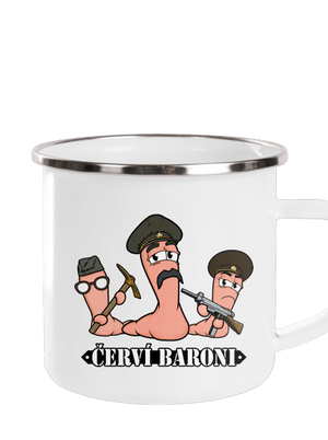 Červí baroni plecháček White