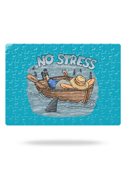 No stress puzzle White