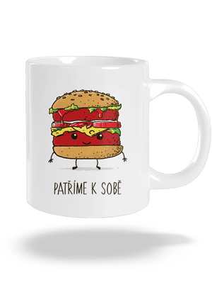 Patříme k sobě velký hrnek White