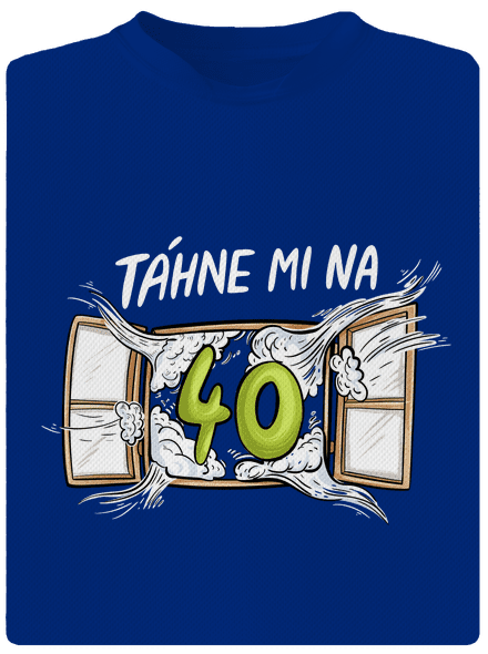 Táhne mi na pánské sportovní tričko Royal Blue Mal