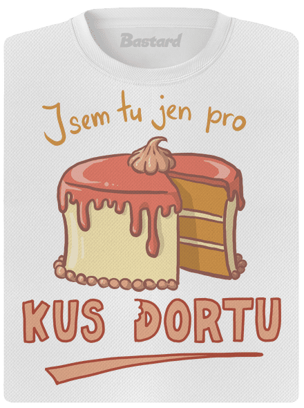 Pro kus dortu dámské sportovní tričko White