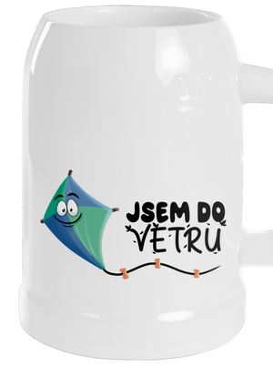 Do větru půllitr White