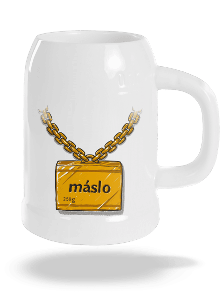 Máslo půllitr White