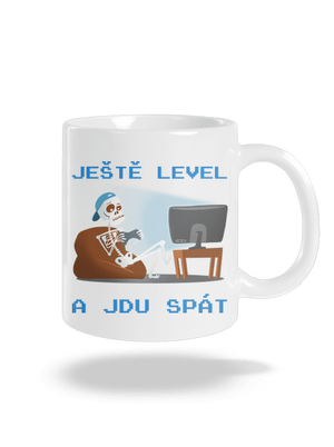 Ještě level klasický hrnek White