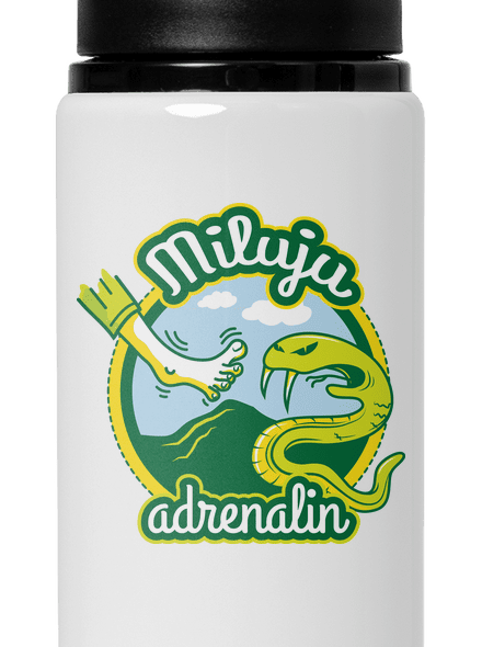 Miluju adrenalin lahev na vodu White