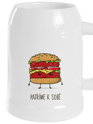 Patříme k sobě půllitr White