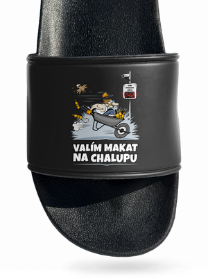 Valím na chalupu pantofle Black