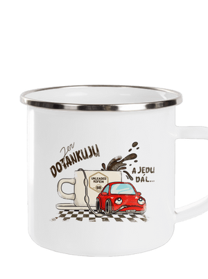 Dotankuju a jedu plecháček White