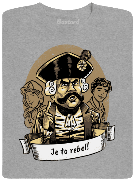 B14: S čerty nejsou žerty pánské tričko Sport Grey