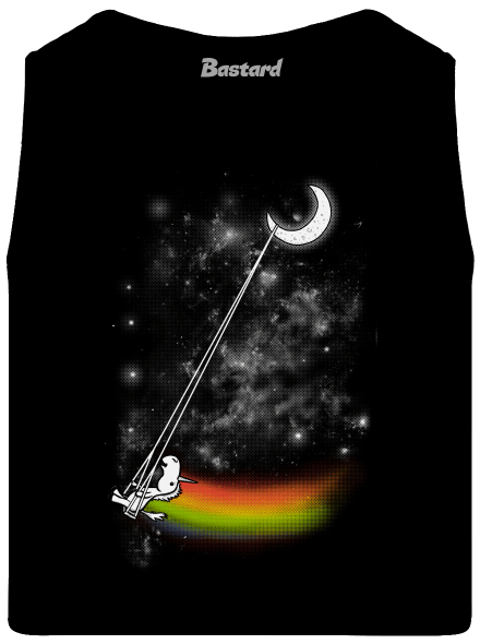 Unicorn Universe pánské tílko Black