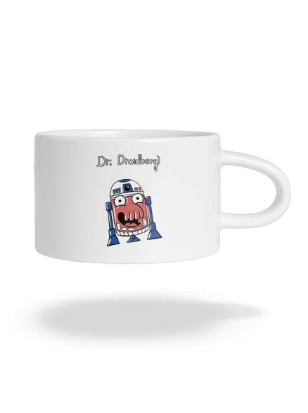 Dr. Droidberg hrnek makronka White